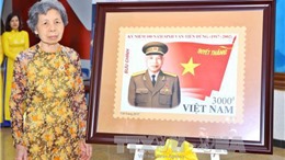 Phát hành bộ tem kỷ niệm 100 năm Ngày sinh Đại tướng Văn Tiến Dũng